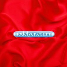 Ткань Шелк искусственный (красный)